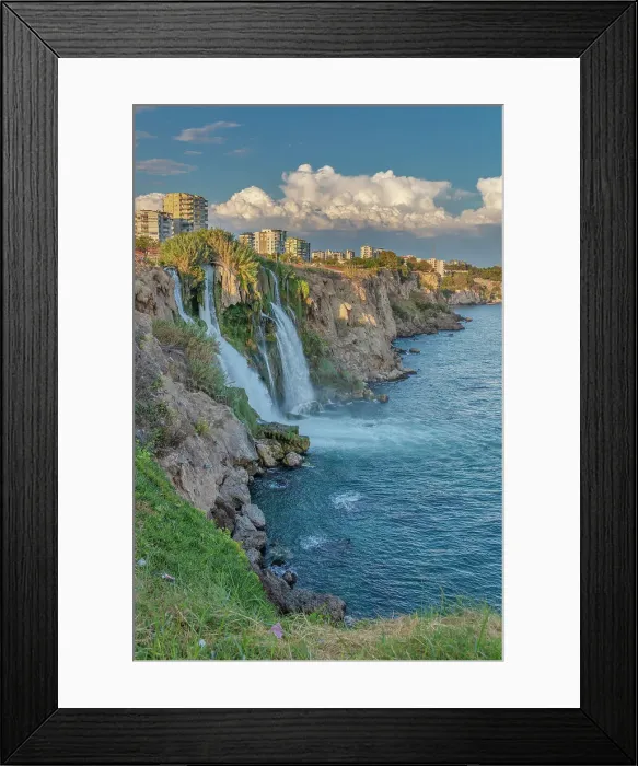 Framed Print : Lower Duden waterfalls, Antalya, Antalya province, Turkey Framed Print : Lower Duden waterfalls, Antalya, Antalya province, Turkey