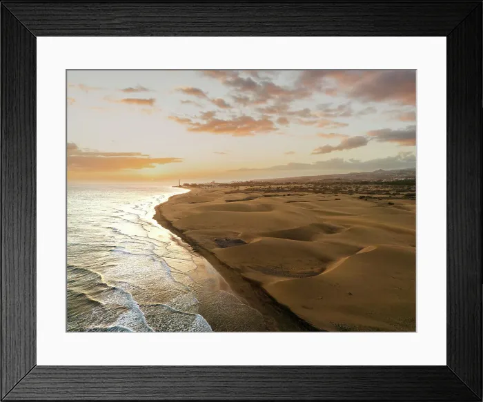 Framed Print : Maspalomas Dunes, Gran Canaria, Canary Islands, Spain Framed Print : Maspalomas Dunes, Gran Canaria, Canary Islands, Spain