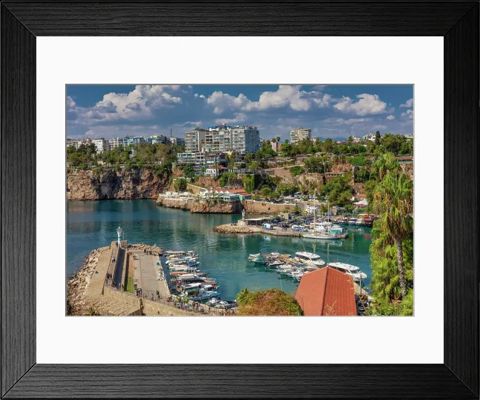 Framed Print : Sea harbour, Antalya, Antalya province, Turkey Framed Print : Sea harbour, Antalya, Antalya province, Turkey