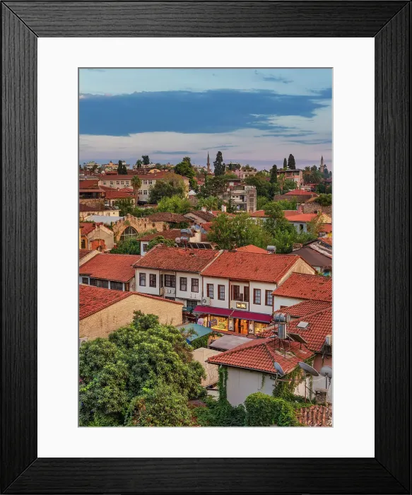 Framed Print : Cityscape, Antalya, Antalya province, Turkey Framed Print : Cityscape, Antalya, Antalya province, Turkey