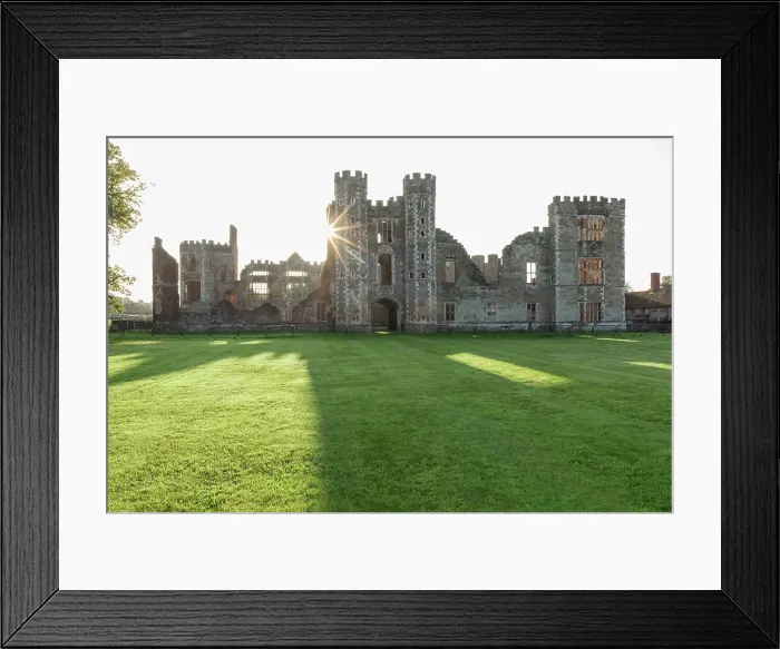 Framed Print : England, West Sussex, Midhurst, Ruins of Cowdray House Framed Print : England, West Sussex, Midhurst, Ruins of Cowdray House