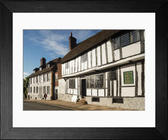 Framed Print : England, West Sussex, Midhurst, The Spread Eagle Hotel Framed Print : England, West Sussex, Midhurst, The Spread Eagle Hotel