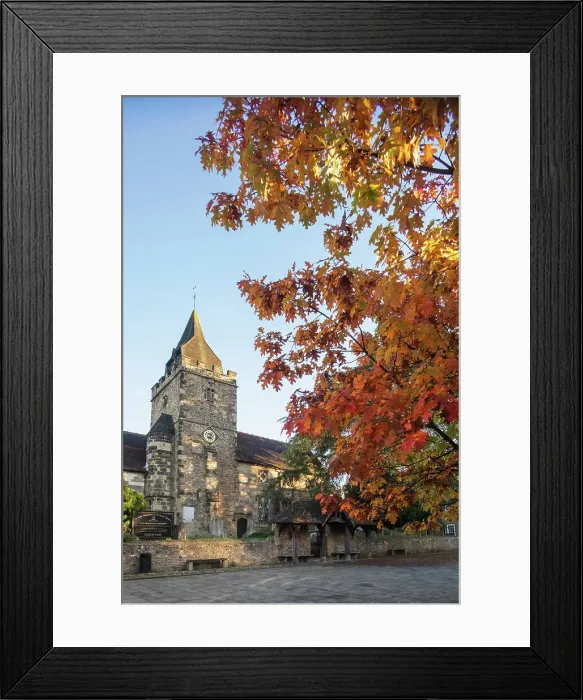 Framed Print : England, West Sussex, Midhurst, Church of St.Mary Magdalen and St.Denys Framed Print : England, West Sussex, Midhurst, Church of St.Mary Magdalen and St.Denys