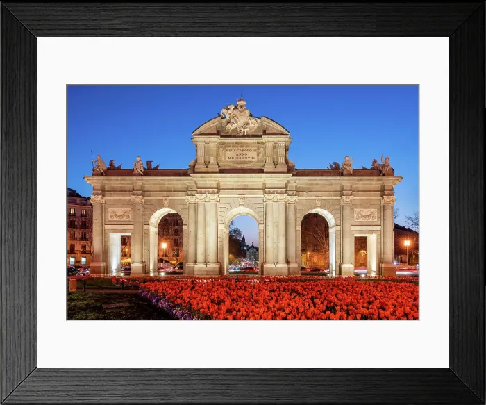 Framed Print : Puerta de Alcala, Madrid, Spain Framed Print : Puerta de Alcala, Madrid, Spain