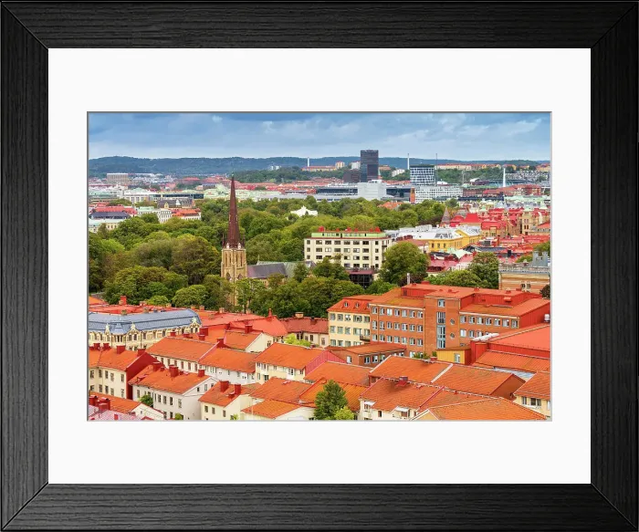 Framed Print : View from Skansen Kronan, Gothenburg, Sweden Framed Print : View from Skansen Kronan, Gothenburg, Sweden