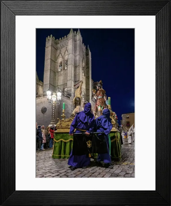 Framed Print : Good Friday procession during the Holy Week (Semana Santa), Avila, Castile and Leon, Spain Framed Print : Good Friday procession during the Holy Week (Semana Santa), Avila, Castile and Leon, Spain