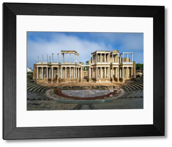 Framed Print : Roman Theatre, Merida, Extremadura, Spain Framed Print : Roman Theatre, Merida, Extremadura, Spain