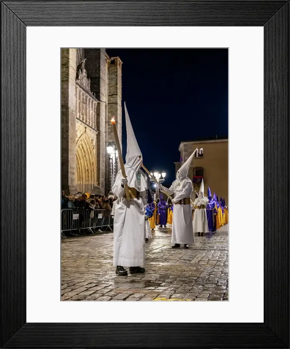 Framed Print : Good Friday procession during the Holy Week (Semana Santa), Avila, Castile and Leon, Spain Framed Print : Good Friday procession during the Holy Week (Semana Santa), Avila, Castile and Leon, Spain