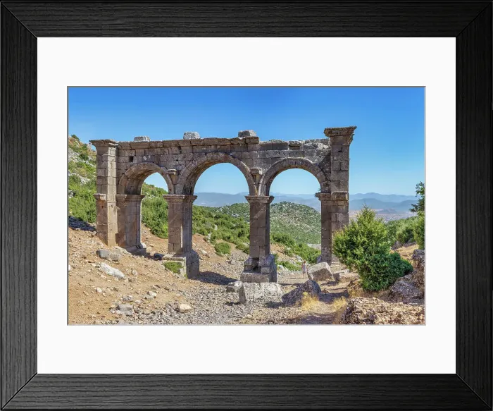 Framed Print : Ruins of ancient town of Ariassus, Ariassos, Antalya Province, Turkey Framed Print : Ruins of ancient town of Ariassus, Ariassos, Antalya Province, Turkey