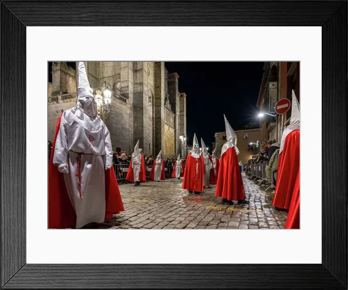 Framed Print : Good Friday procession during the Holy Week (Semana Santa), Avila, Castile and Leon, Spain Framed Print : Good Friday procession during the Holy Week (Semana Santa), Avila, Castile and Leon, Spain