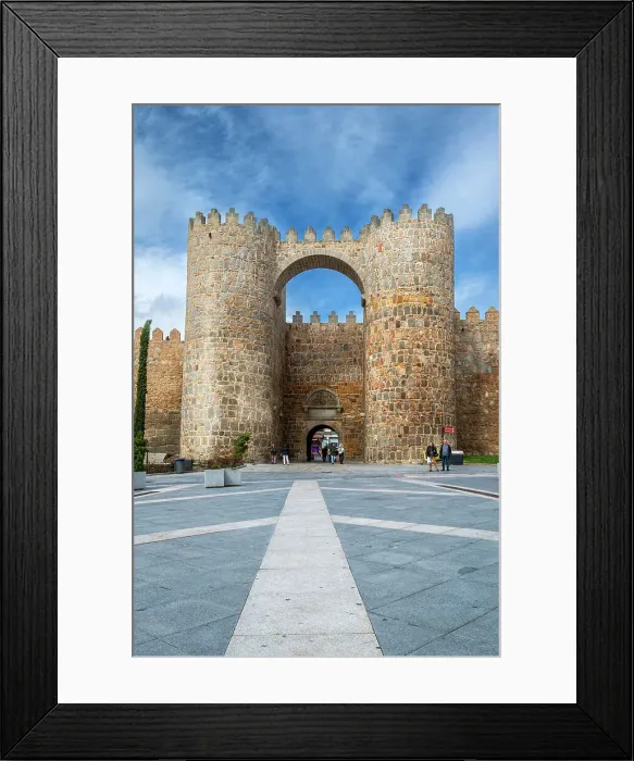 Framed Print : Puerta del Alcazar, Avila, Castile and Leon, Spain Framed Print : Puerta del Alcazar, Avila, Castile and Leon, Spain