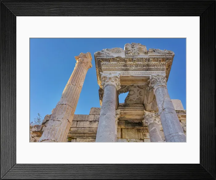Framed Print : Nymphaeum of Antoninus Pius, ruins of ancient city of Sagalassos, Burdur Province, Turkey Framed Print : Nymphaeum of Antoninus Pius, ruins of ancient city of Sagalassos, Burdur Province, Turkey