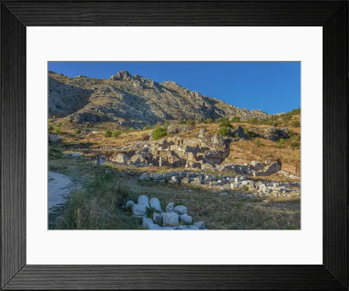 Framed Print : Ruins of ancient city of Sagalassos, Burdur Province, Turkey Framed Print : Ruins of ancient city of Sagalassos, Burdur Province, Turkey