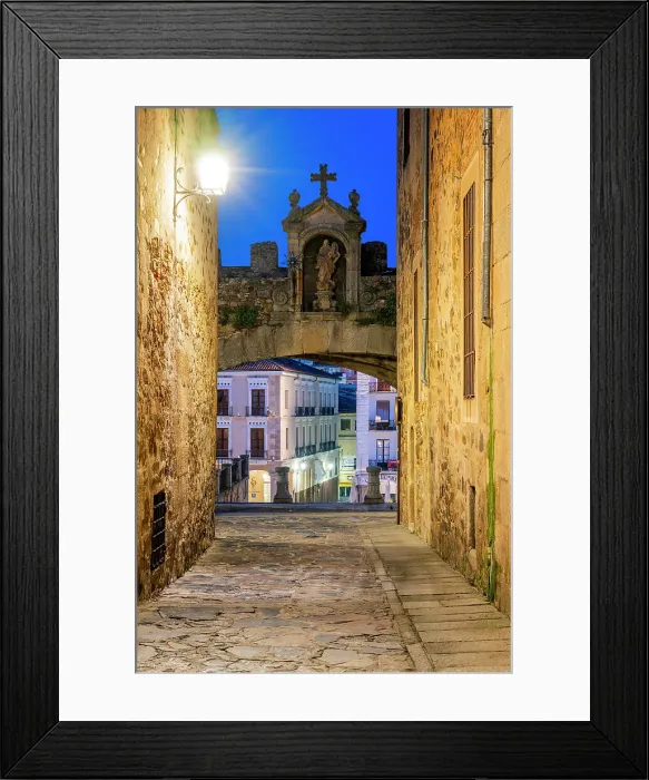 Framed Print : Old town, Caceres, Extremadura, Spain Framed Print : Old town, Caceres, Extremadura, Spain