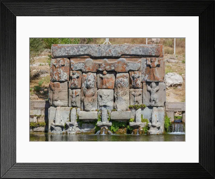 Framed Print : Hattic monument, Eflatun Pinar, Konya province, Turkey Framed Print : Hattic monument, Eflatun Pinar, Konya province, Turkey