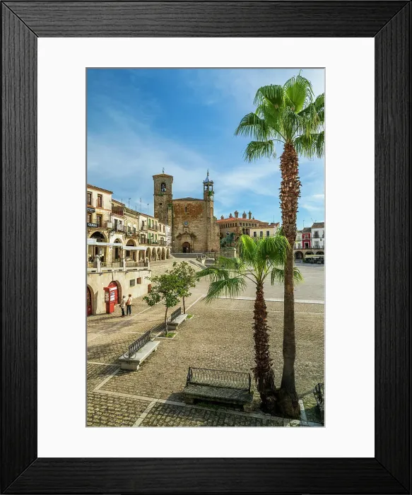 Framed Print : Plaza Mayor, Trujillo, Extremadura, Spain Framed Print : Plaza Mayor, Trujillo, Extremadura, Spain