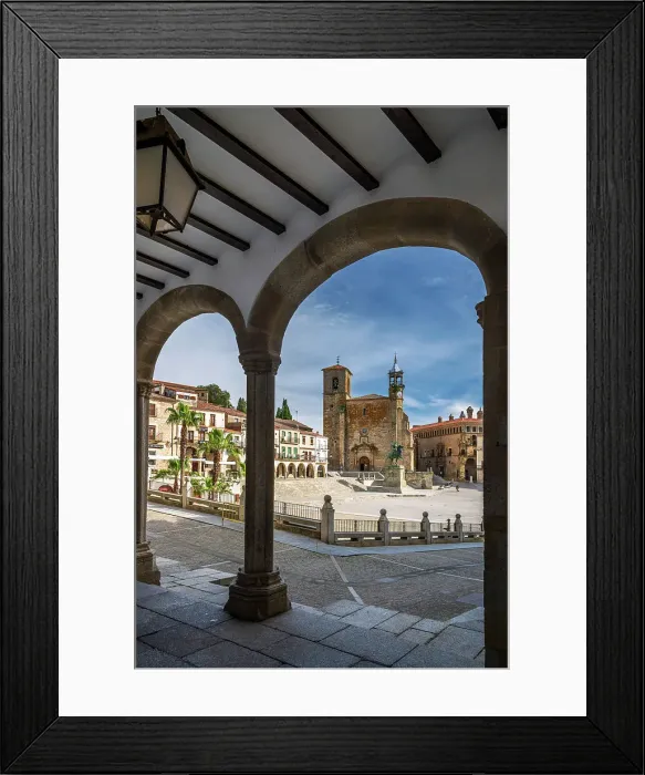 Framed Print : Plaza Mayor, Trujillo, Extremadura, Spain Framed Print : Plaza Mayor, Trujillo, Extremadura, Spain