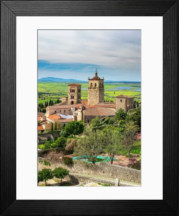 Framed Print : Church of Santa Maria la Mayor, Trujillo, Extremadura, Spain Framed Print : Church of Santa Maria la Mayor, Trujillo, Extremadura, Spain