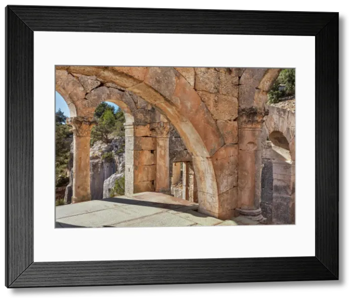 Framed Print : East Church, Alahan Monastery, 5th century, Mersin province, Turkey Framed Print : East Church, Alahan Monastery, 5th century, Mersin province, Turkey