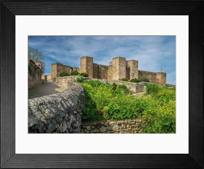 Framed Print : Castle, Trujillo, Extremadura, Spain
