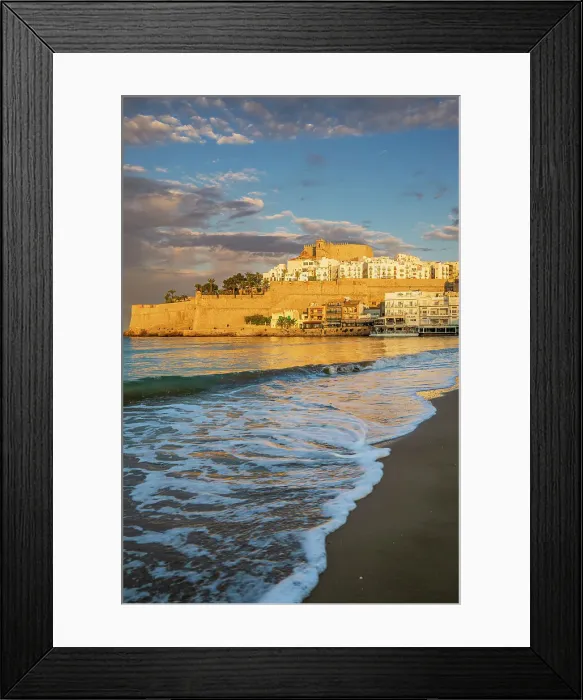 Framed Print : Peniscola, Valencian Community, Spain Framed Print : Peniscola, Valencian Community, Spain