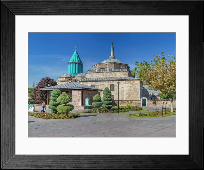 Framed Print : Mevlana Museum, Konya, Konya province, Turkey Framed Print : Mevlana Museum, Konya, Konya province, Turkey