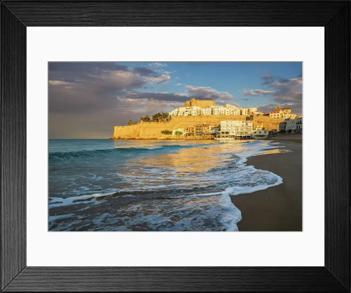 Framed Print : Peniscola, Valencian Community, Spain Framed Print : Peniscola, Valencian Community, Spain