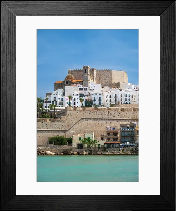 Framed Print : Peniscola, Valencian Community, Spain Framed Print : Peniscola, Valencian Community, Spain