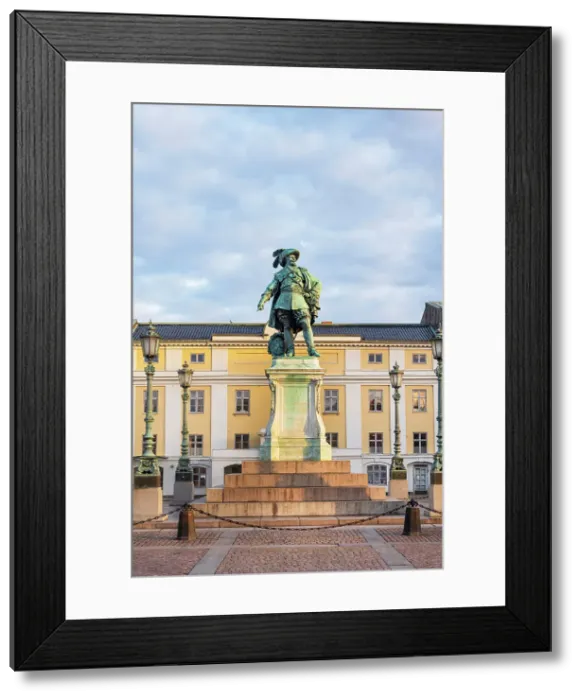 Framed Print : The Gustavus Adolphus Square (Gustav Adolfs Torg), Gothenburg, Sweden