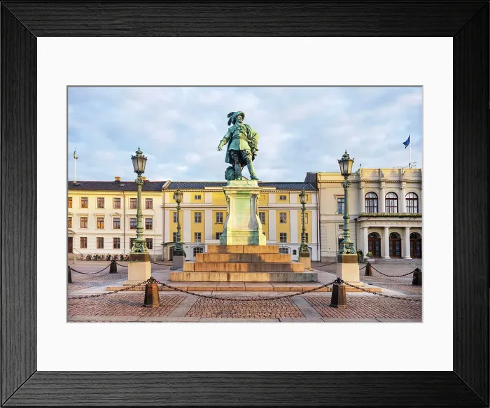 Framed Print : The Gustavus Adolphus Square (Gustav Adolfs Torg), Gothenburg, Sweden Framed Print : The Gustavus Adolphus Square (Gustav Adolfs Torg), Gothenburg, Sweden