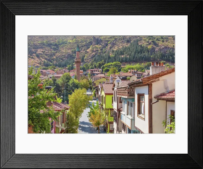 Framed Print : Street in old town, Afyonkarahisar, Afyonkarahisar province, Turkey Framed Print : Street in old town, Afyonkarahisar, Afyonkarahisar province, Turkey