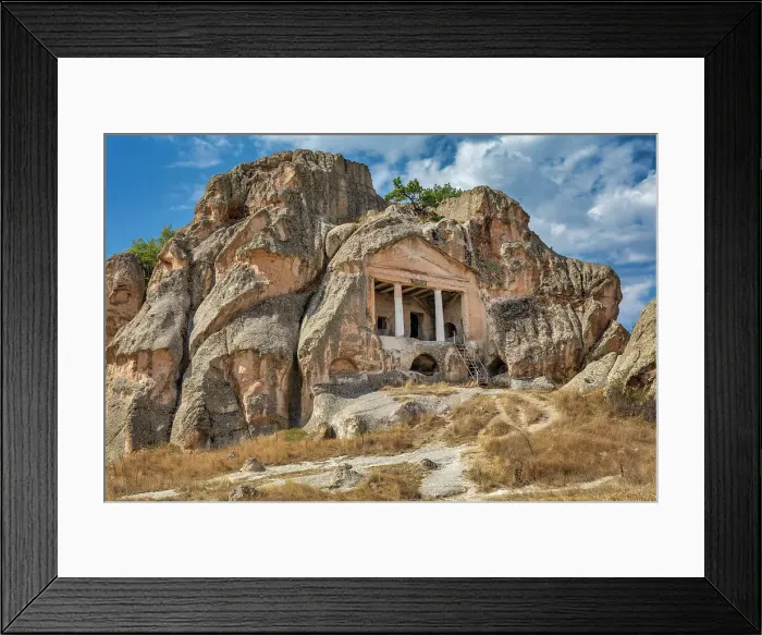 Framed Print : Gerdek Kaya tomb monument, Gerdekkaya Mezar, Eskisehir province, Turkey Framed Print : Gerdek Kaya tomb monument, Gerdekkaya Mezar, Eskisehir province, Turkey