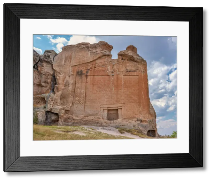 Framed Print : Midas Monument, Yazili, Han, Phrygian Yazilikaya, Midas Kenti, Midas city, Eskisehir province, Turkey Framed Print : Midas Monument, Yazili, Han, Phrygian Yazilikaya, Midas Kenti, Midas city, Eskisehir province, Turkey