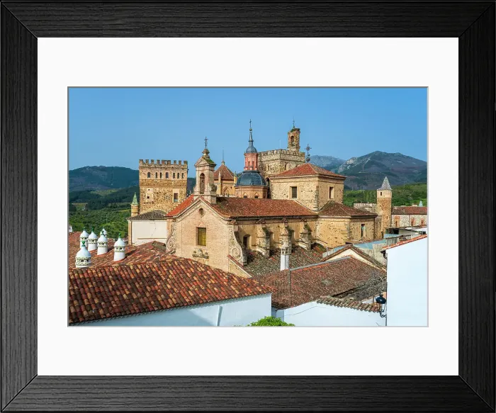 Framed Print : Monastery of Saint Mary of Guadalupe, Guadalupe, Extremadura, Spain Framed Print : Monastery of Saint Mary of Guadalupe, Guadalupe, Extremadura, Spain