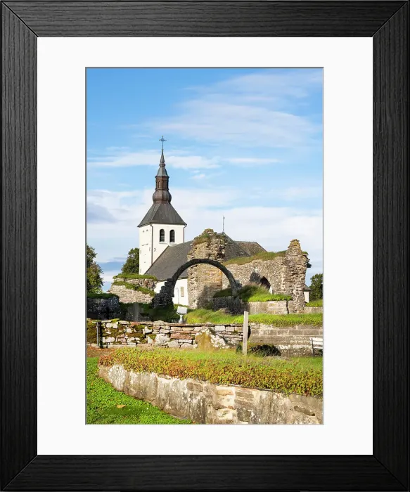 Framed Print : Gudhem Abbey, Vastergotland, Sweden