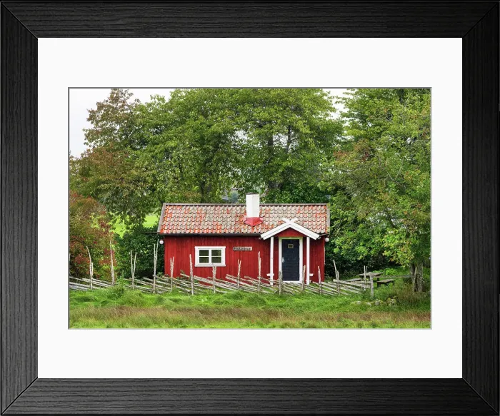 Framed Print : Lake Hornborga, Vastergotland, Sweden Framed Print : Lake Hornborga, Vastergotland, Sweden