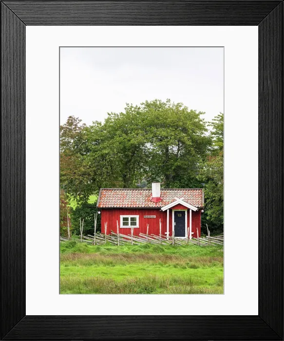 Framed Print : Lake Hornborga, Vastergotland, Sweden Framed Print : Lake Hornborga, Vastergotland, Sweden