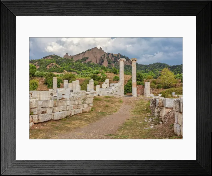 Framed Print : Temple of Artemis, Sardis, Sardes, Manisa Province, Turkey Framed Print : Temple of Artemis, Sardis, Sardes, Manisa Province, Turkey