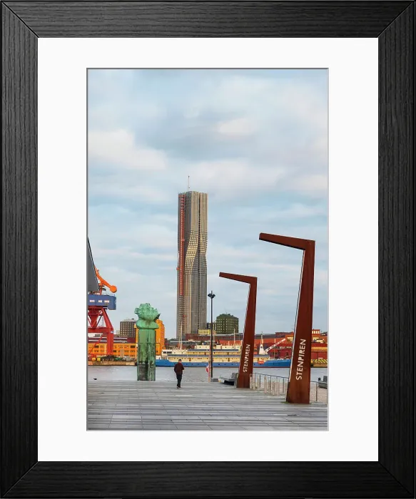 Framed Print : Karlatornet in Gothenburg, Sweden Framed Print : Karlatornet in Gothenburg, Sweden