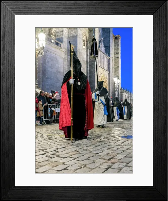 Framed Print : Good Friday procession during the Holy Week (Semana Santa), Avila, Castile and Leon, Spain Framed Print : Good Friday procession during the Holy Week (Semana Santa), Avila, Castile and Leon, Spain