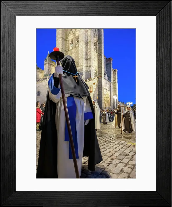 Framed Print : Good Friday procession during the Holy Week (Semana Santa), Avila, Castile and Leon, Spain Framed Print : Good Friday procession during the Holy Week (Semana Santa), Avila, Castile and Leon, Spain