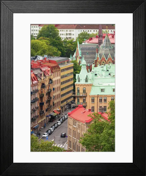 Framed Print : View from Skansen Kronan, Gothenburg, Sweden Framed Print : View from Skansen Kronan, Gothenburg, Sweden