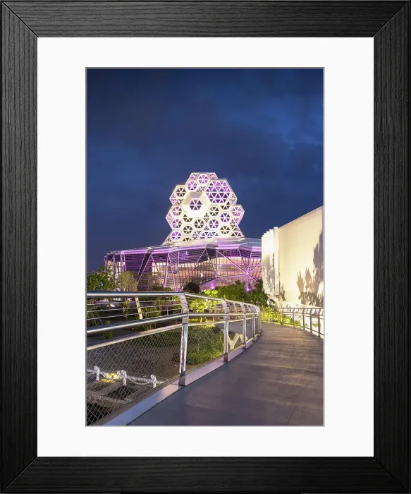 Framed Print : Kaohsiung Music Centre at dusk, Kaohsiung, Taiwan Framed Print : Kaohsiung Music Centre at dusk, Kaohsiung, Taiwan