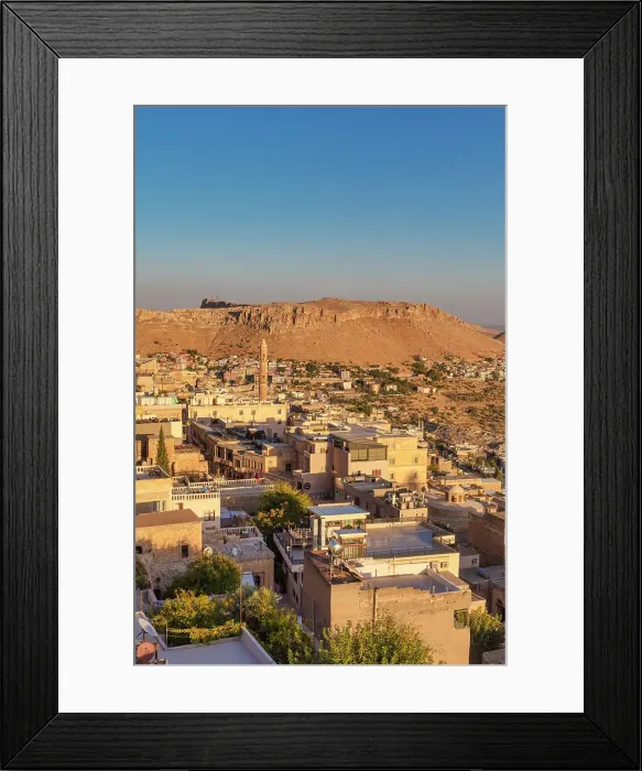 Framed Print : Cityscape of Mardin, Mardin Province, Turkey Framed Print : Cityscape of Mardin, Mardin Province, Turkey
