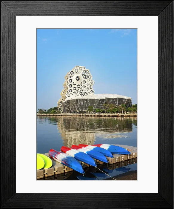 Framed Print : Kaohsiung Music Centre, Kaohsiung, Taiwan Framed Print : Kaohsiung Music Centre, Kaohsiung, Taiwan