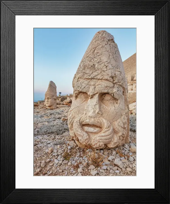 Framed Print : West terrace, Mount Nemrut, Nemrud, Adiyaman Province, Turkey Framed Print : West terrace, Mount Nemrut, Nemrud, Adiyaman Province, Turkey