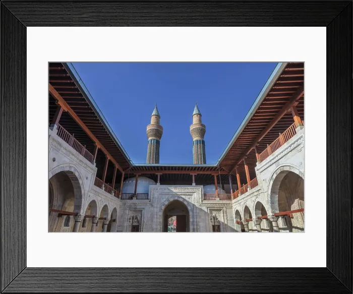 Framed Print : Gok Medrese, 1271, Sivas, Sivas Province, Turkey Framed Print : Gok Medrese, 1271, Sivas, Sivas Province, Turkey