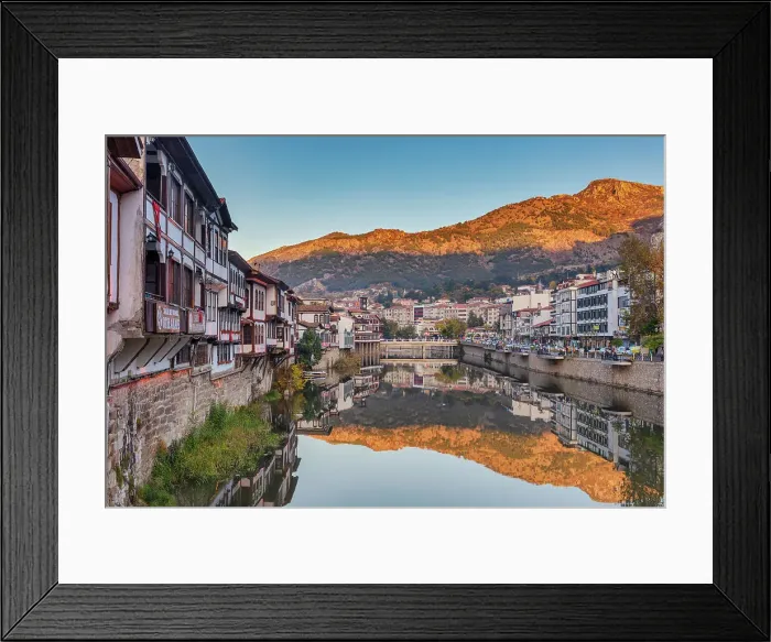 Framed Print : Yesilirmak river, Amasya, Amasya Province, Turkey Framed Print : Yesilirmak river, Amasya, Amasya Province, Turkey