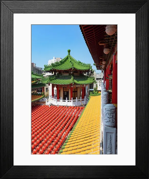 Framed Print : Sanfong Temple, Kaohsiung, Taiwan Framed Print : Sanfong Temple, Kaohsiung, Taiwan