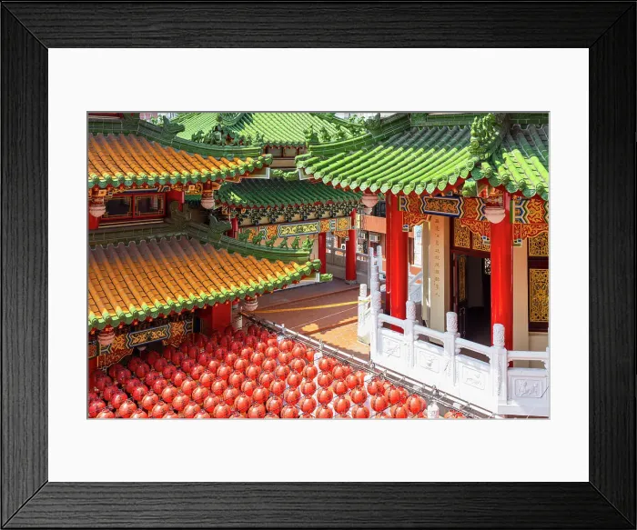 Framed Print : Sanfong Temple, Kaohsiung, Taiwan Framed Print : Sanfong Temple, Kaohsiung, Taiwan